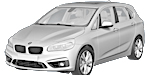 BMW F45 C2814 Fault Code